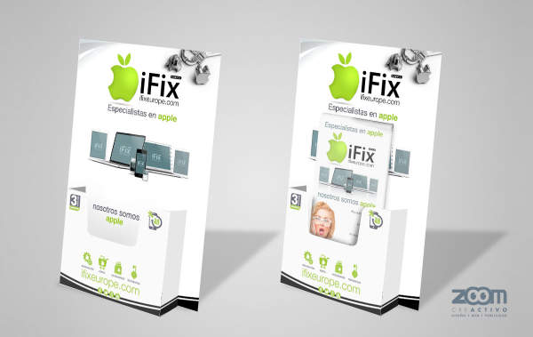 Displays de mesa para folletos iFIX